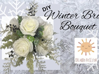 Winter Bridal Bouquet | #diy | #wedding