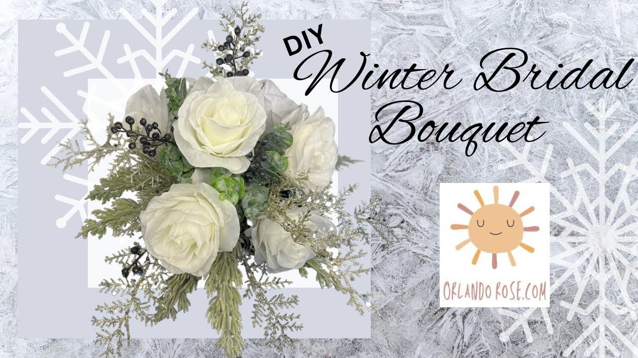 Winter Bridal Bouquet | #diy | #wedding