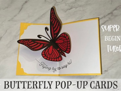 Butterfly Pop-Up Card How to (very easy)