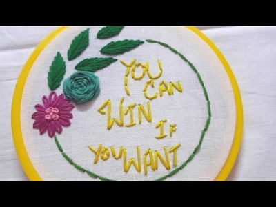 Easy hand embroidery for beginners | A Needle & Thread |