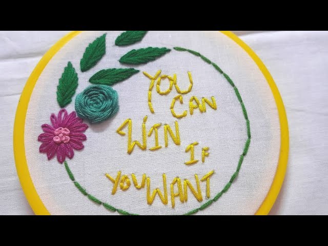 Easy hand embroidery for beginners | A Needle & Thread |