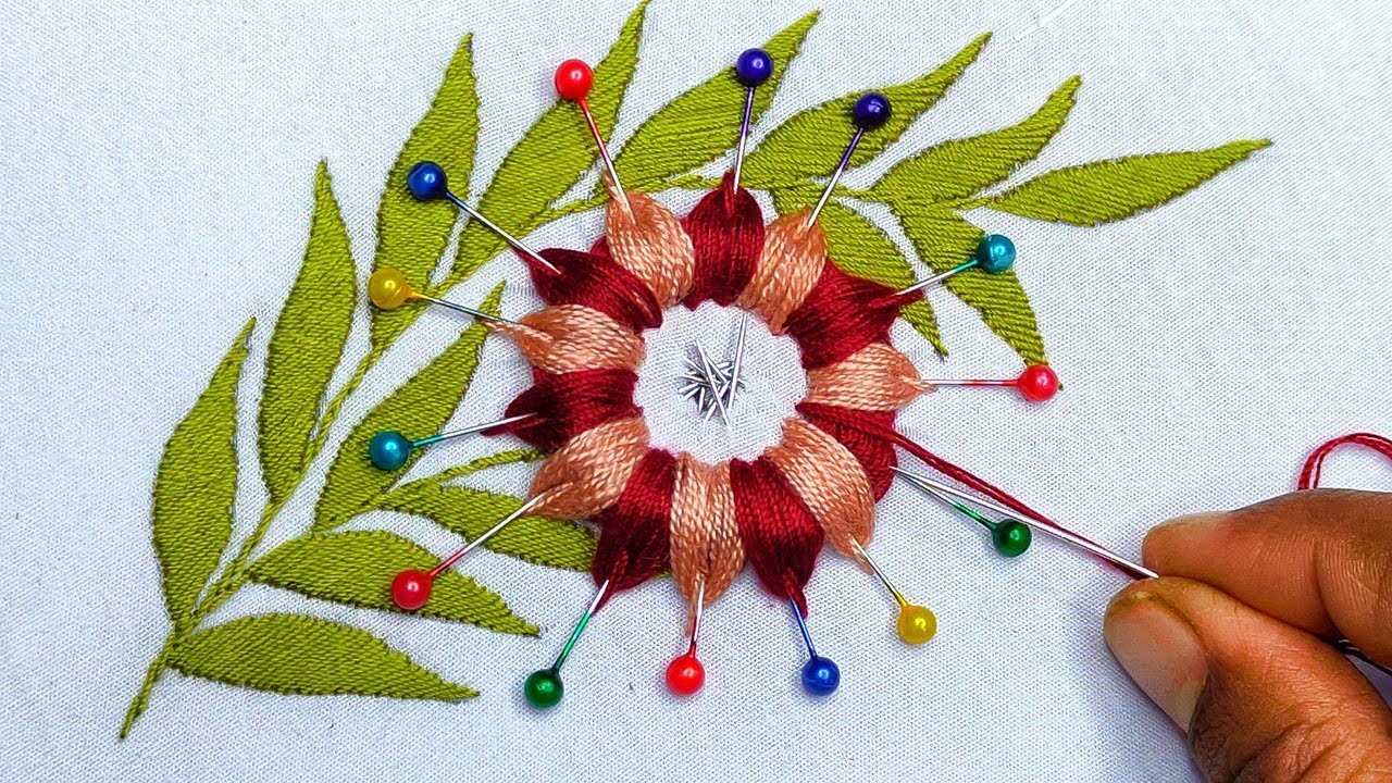 Excellent Hand Embroidery Tricks and Flower Work | Hand Embroidery Designs