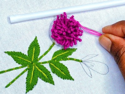 Fantastic Hand Embroidery Flower Design | Hand Embroidery Designs