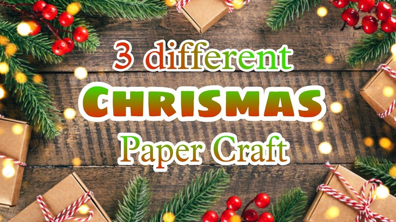 How to make 3D Paper Snowflake for Christmas | Easy Christmas Paper Craft | Christmas 2022