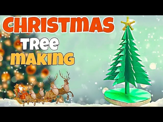 how-to-make-3d-xmax-tree-with-paper-paper-xmax-tree-christmas