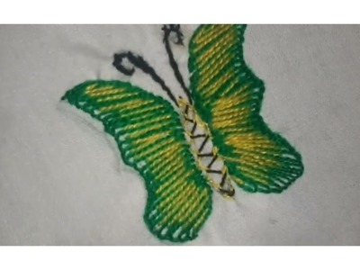 How to make new butterfly hand Embroidery