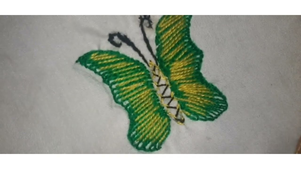 How to make new butterfly hand Embroidery
