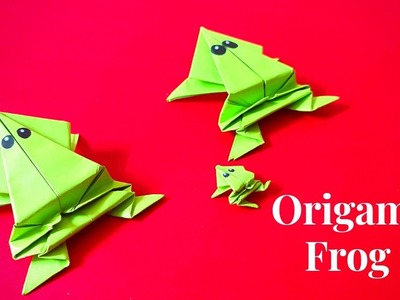 How to make Origami Frog ????????l Easy Origami Frog #youtubers #youtube #youtubeindia #origami #youtuber