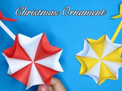 Let's Make A Nice Origami Christmas Ornament, So Easy!