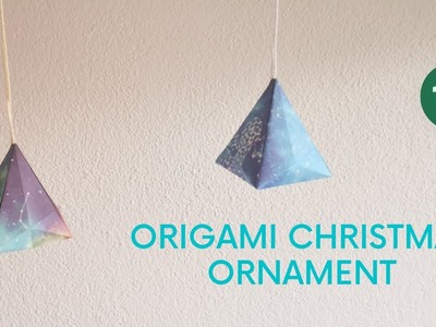 Origami Christmas Ornament | Christmas Origami | Origami Videos | Christmas Countdown