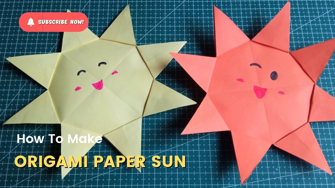 Origami Paper Sun, Origami Matahari