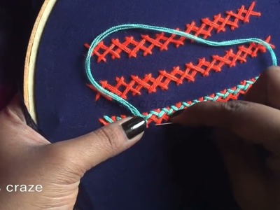 Tutorial-1014. Borderline hand embroidery.keya's craze ????????.2022