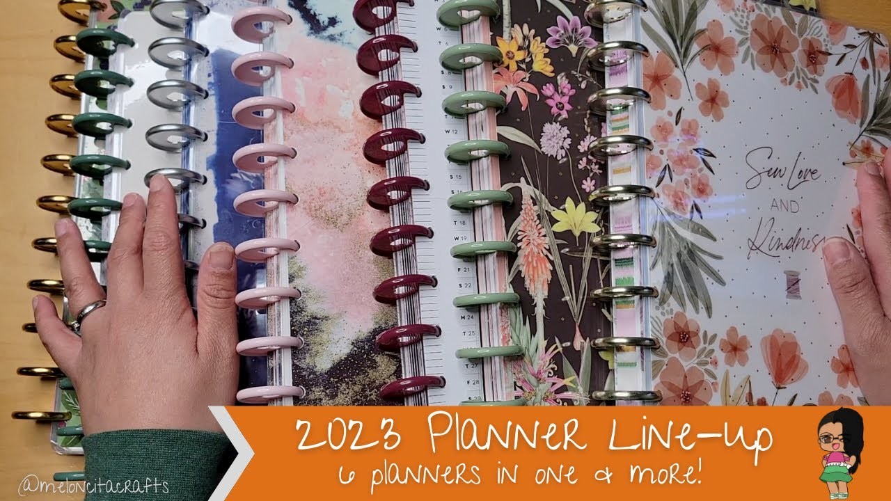 2023 Planner Lineup - 6 Planners in One System! | Big Happy Planner | MeloncitaCrafts