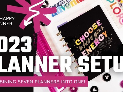 2023 Planner Setup || Catch-All & Work || The Happy Planner