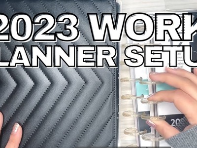 2023 WORK PLANNER SETUP | HAPPY PLANNER FRANKENPLANNER | SETTING UP MY PLANNER FOR THE NEW YEAR!