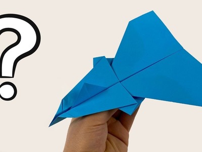 Aereo di carta più veloce del mondo | Come fare un aeroplanino di carta?