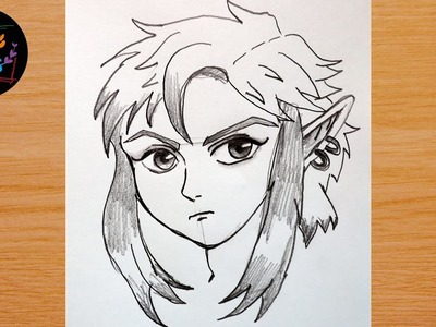 Anime Elf Boy Drawing || How To Draw Anime Elf Boy