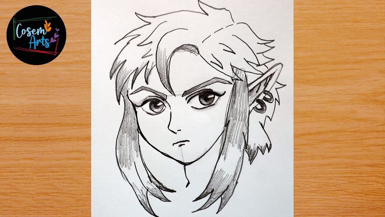 Anime Elf Boy Drawing || How To Draw Anime Elf Boy