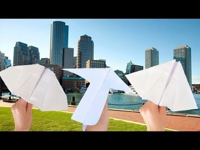 BEST 3 IDEAS How to make  paper airplanes that flies far