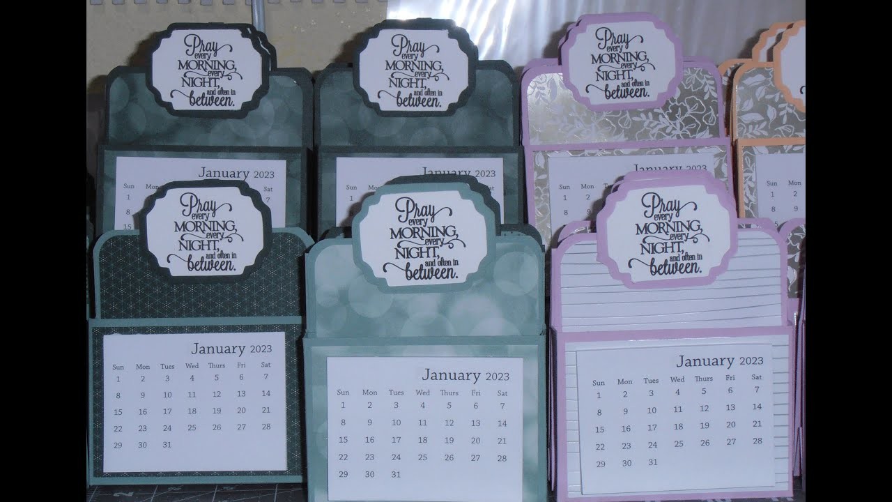 Calendars With Stampin' Up!