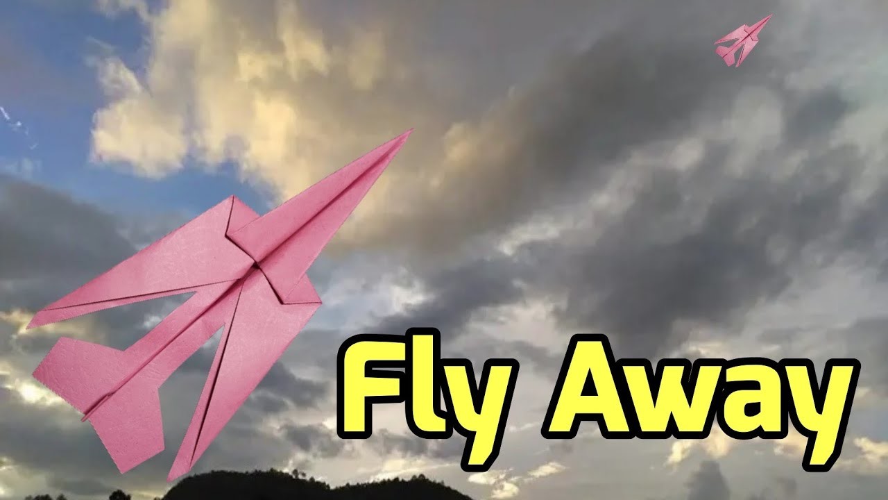 Cara Membuat Pesawat Kertas Terbang Jauh Dan Lama - Paper Plane