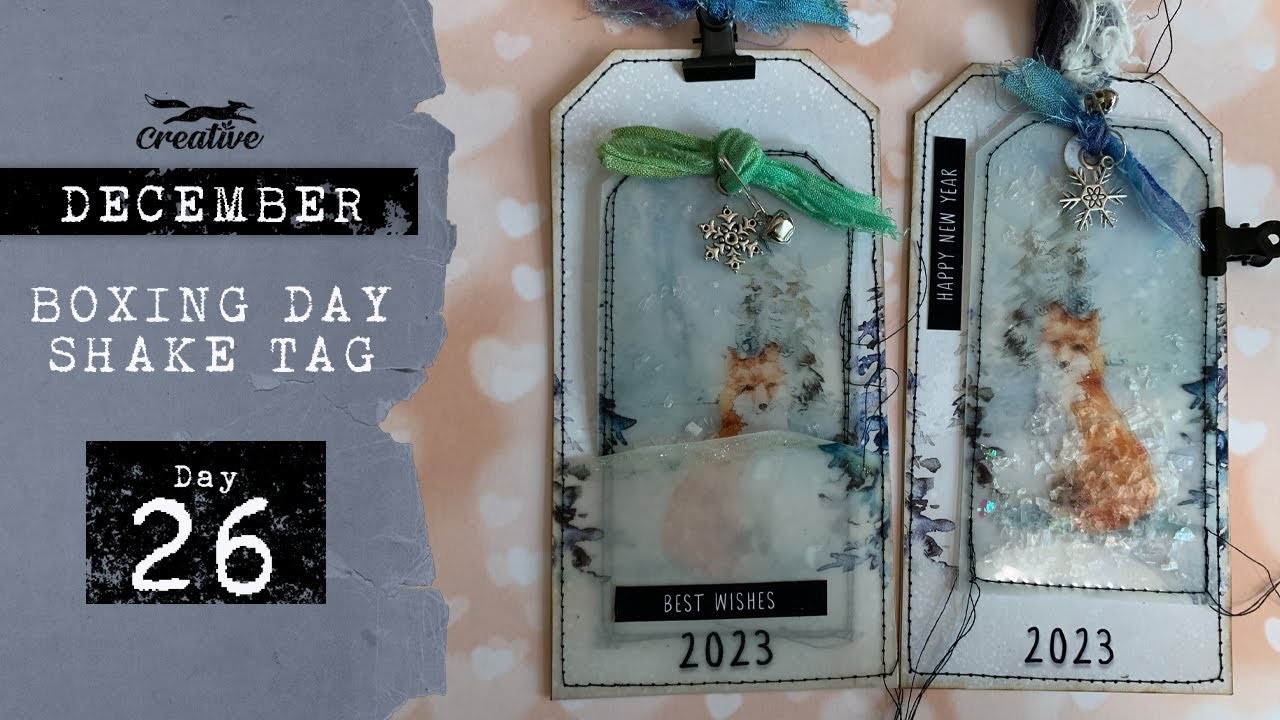 December Daily Advent Tags, Christmas Collaboration Boxing Day