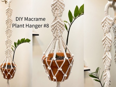 DIY Macrame Plant Hanger #8 Large Leaves Macrame Plant Hanger Tutorial By Dom Macrame