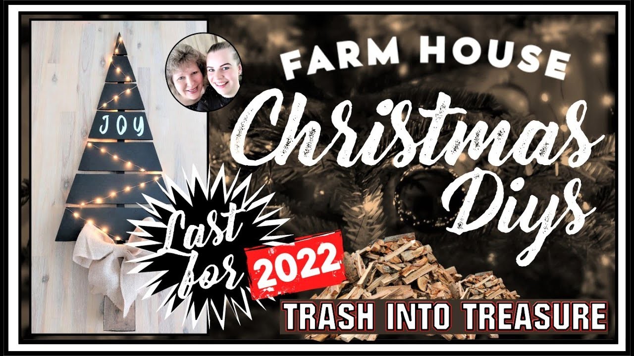 FLIPPING CHRISTMAS INTO WINTER DIYS 2023 II LAST CHRISTMAS INSPIRATION II TRASH INTO TREASURE DIYS