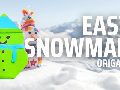 Get Creative with Snowman Origami