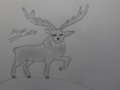 How to Draw Cute Deer with Pencil: Easy Step-By-Step Guide