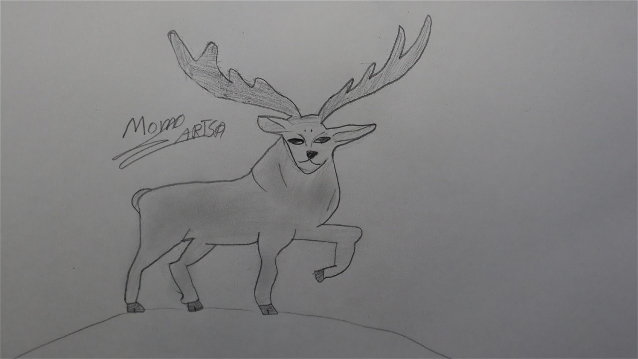 How to Draw Cute Deer with Pencil: Easy Step-By-Step Guide