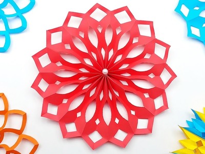 How to Make 3D Snowflake Out of Paper???? DIY Christmas Crafts | Easy Paper Crafts