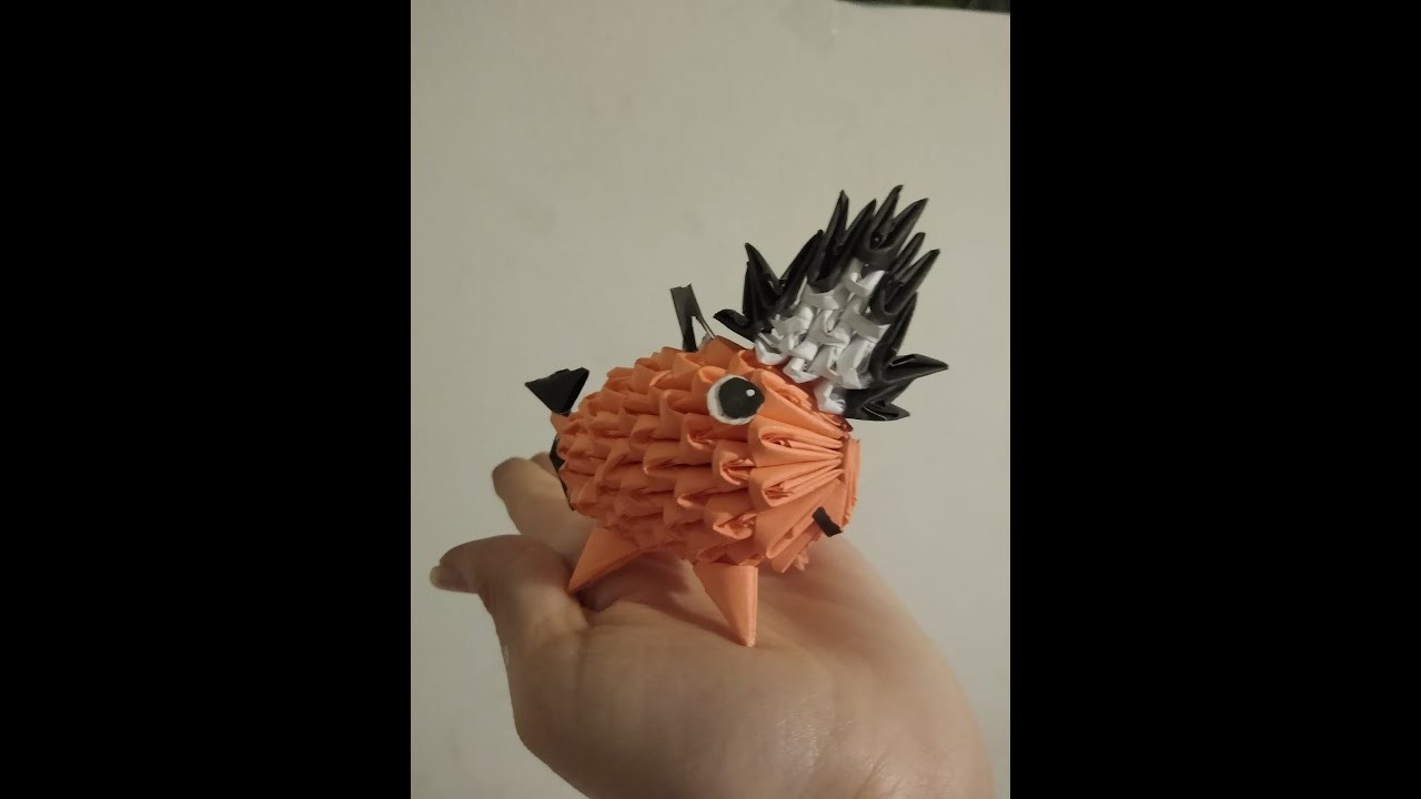 How to Make a 3d Origami Pochita (From Chainsaw Man!)