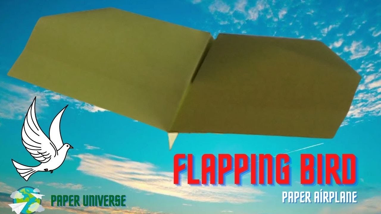 How To Make A Bird With Flapping Wings Paper Airplane?. How to Fly Your Paper Plane for Longer?