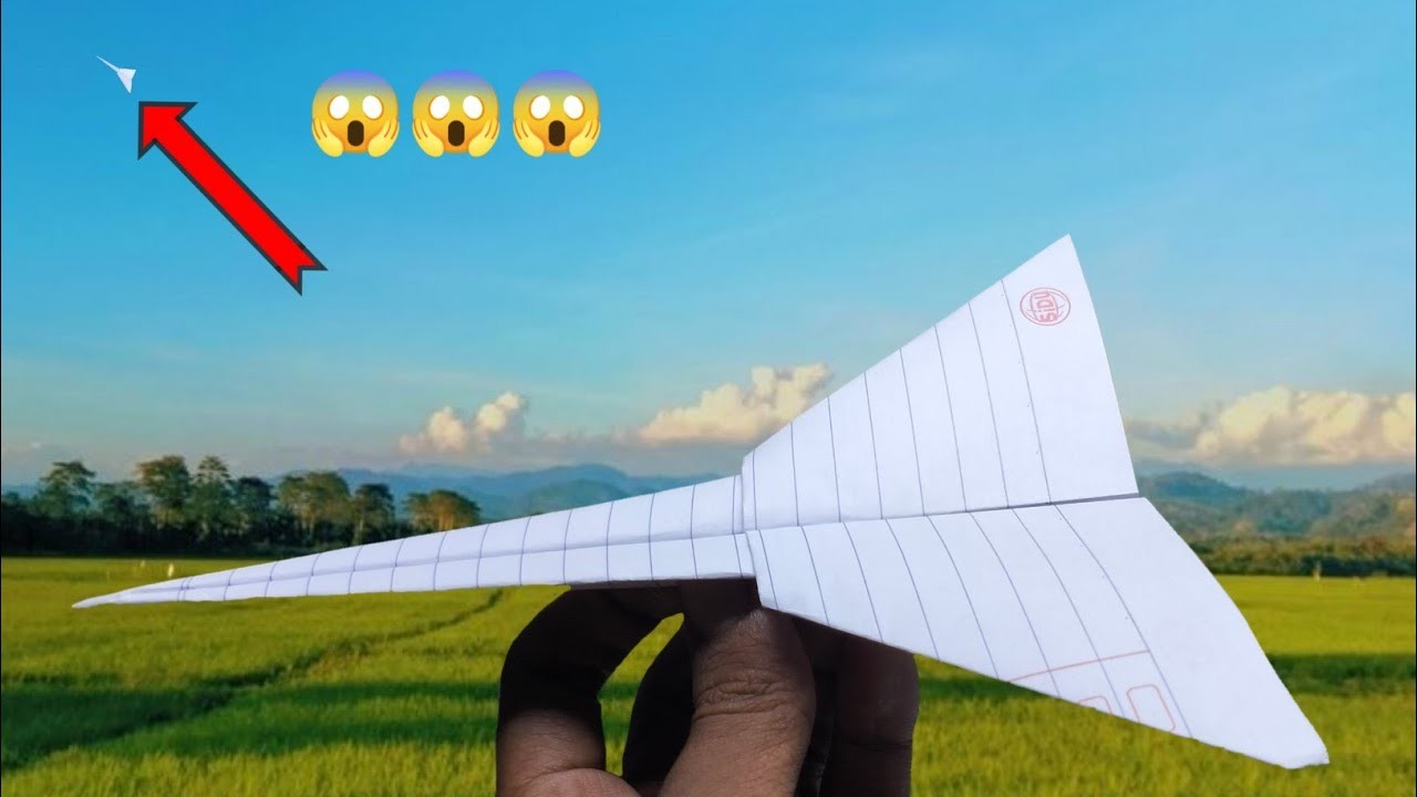 How To Make Easy Paper Airplane That Fly Far