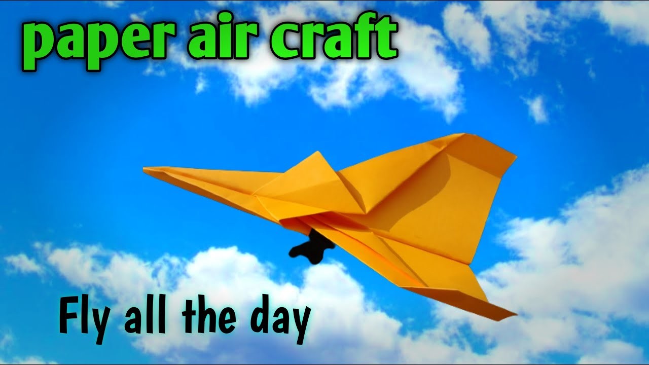 How to make paper air plane . Stylish paper plane|@ ART IN LIFE