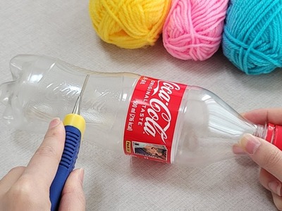 INCREDIBLE ! It's a useful and easy DIY ideas with recycled materials.