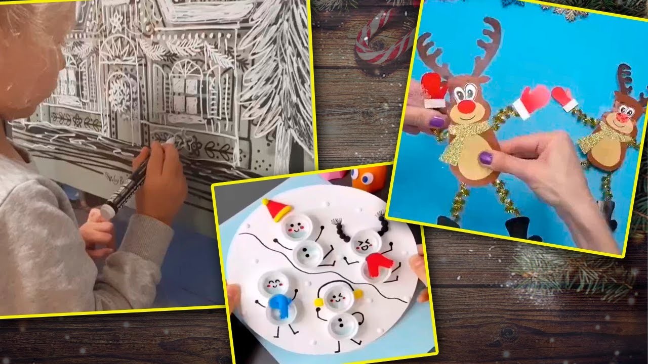 Last Minute Christmas Decoration Ideas. Christmas Crafts for kids