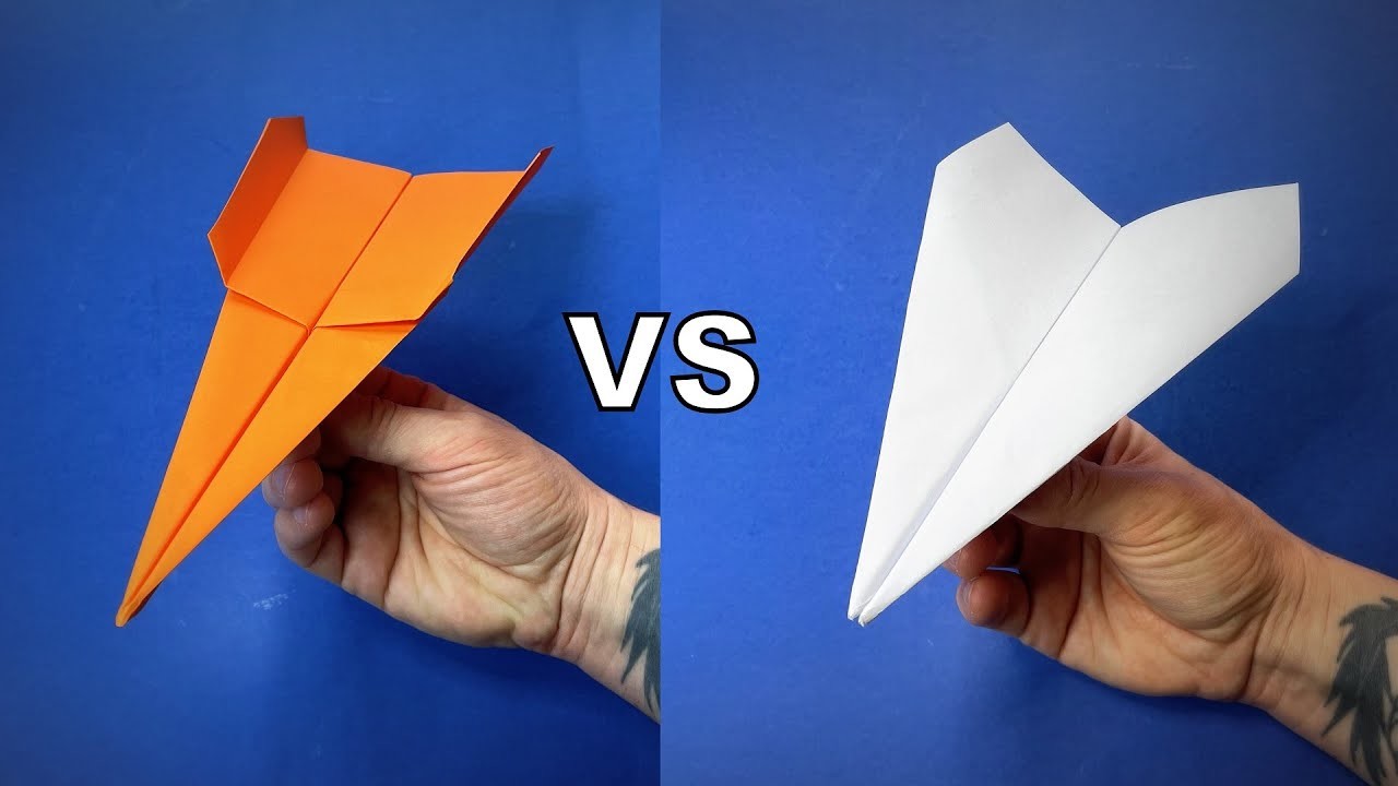 Legend vs New Legend Paper Planes | How to Make a Paper Airplane Tutorial