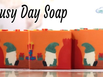 ????Making Busy Day Cold process soap????Christmas soap making ☃️I Dream in Soap.