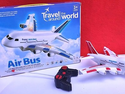 New Airbus Aeroplane Remote Control Unboxing & Testing