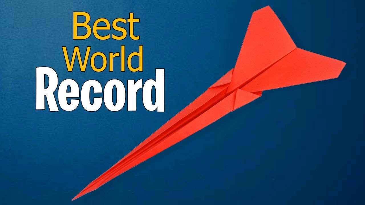 world record paper plane 2024