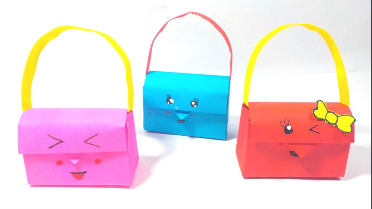 Origami Paper Bag | How to make Origami Paper Bag