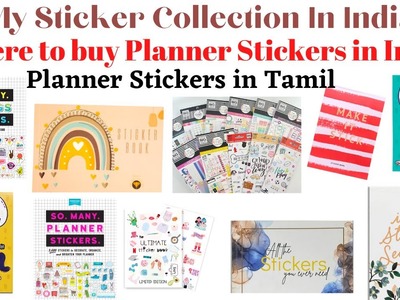 Planner Sticker Collection India | Planner Stickers in India  Where to buy Planner Stickers in India