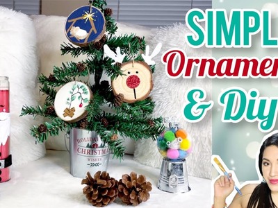Simple, Easy Ornaments & DIY’s on a budget! Mini’s Challenge with @CraftedbyCorie
