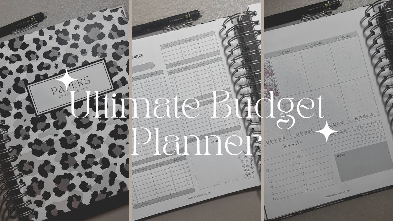 ULTIMATE BUDGET PLANNER | Papers By Jessica Ann | More Than Just a Budget Planner | 2023 Planner