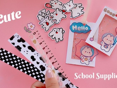 7 Easy School Supplies Ideas with Transparent Tape | Transparent Crafts Idea #school_supplies