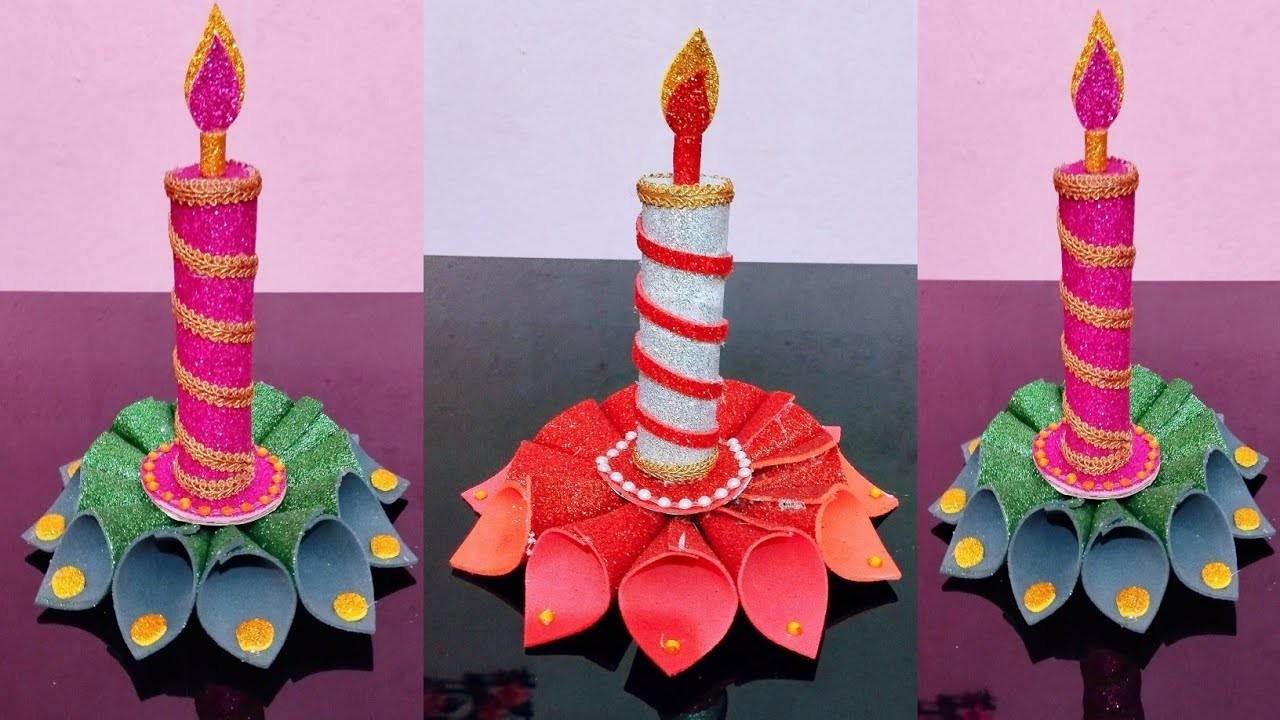 Amazing Christmas Candle || Candle decoration idea || Christmas Craft