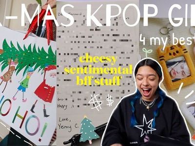 Buying Christmas Gifts For My BESTIE *kpop edition*