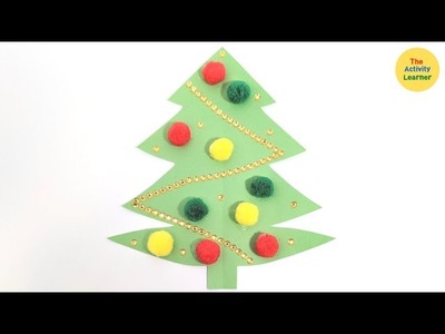 Christmas Activity | Make A Christmas Tree Craft | Learning Videos for Children